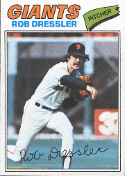 1977 Topps Baseball Cards      011      Rob Dressler